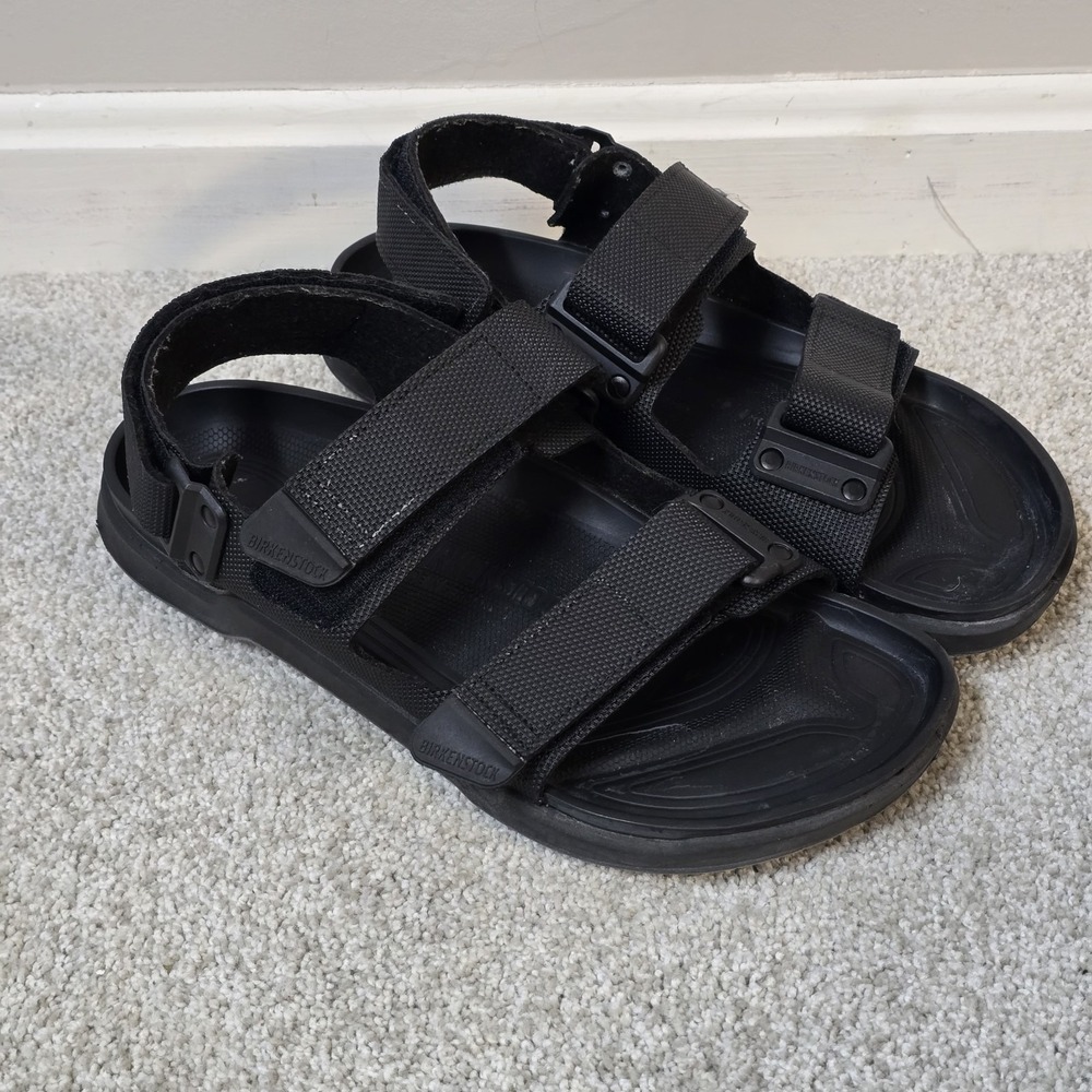 Birkenstock Tatacoa Strap Sandal Unisex Sz Men's 9 / Womens 11 Futura Black EUC